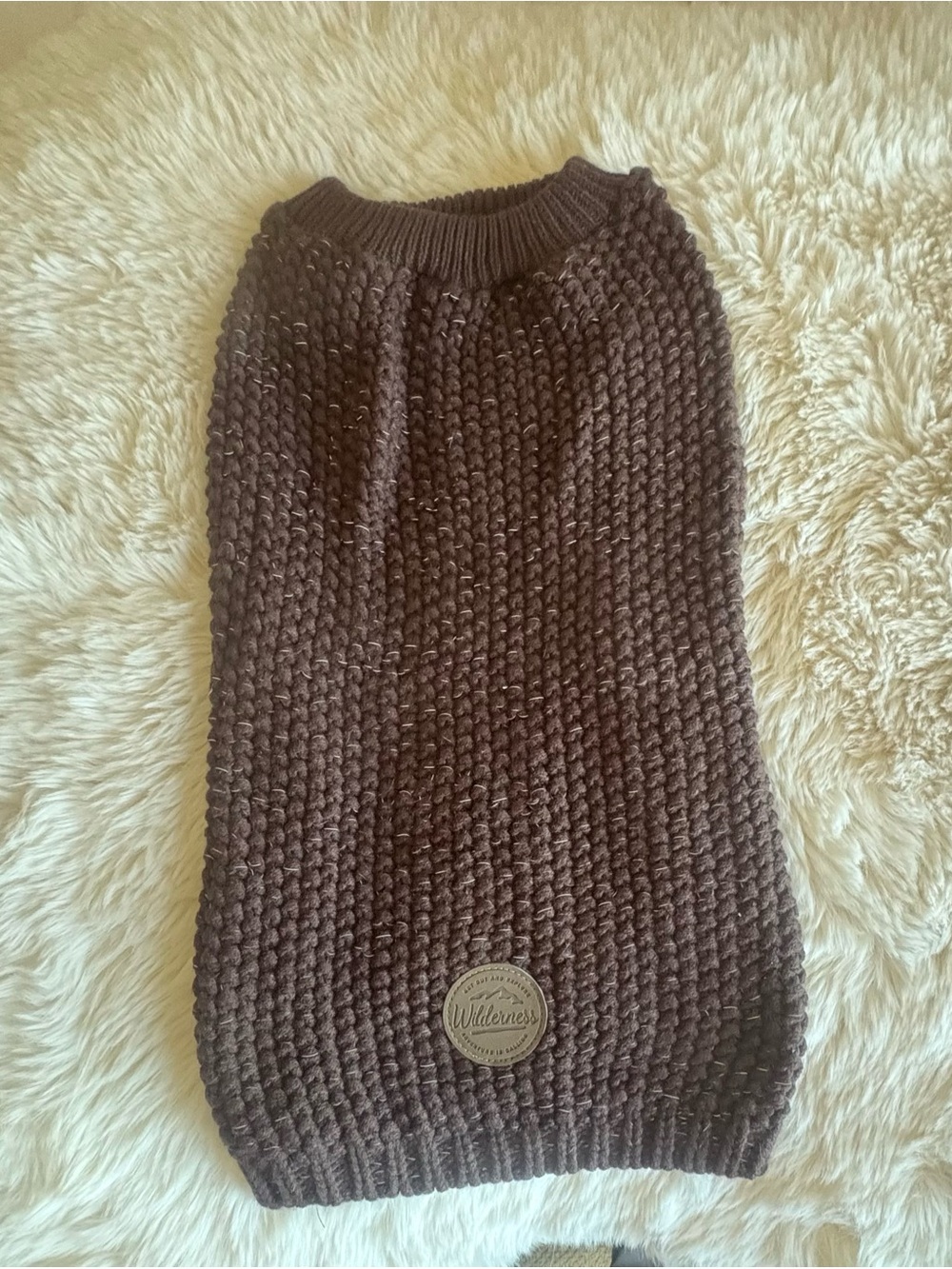 KYEESE DOG SWEATER WITH YARN